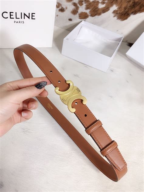 celine brown belt|celine belt size comparison.